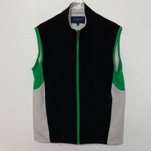 Burberry Golf Size Medium Zipper Up Golf Vest